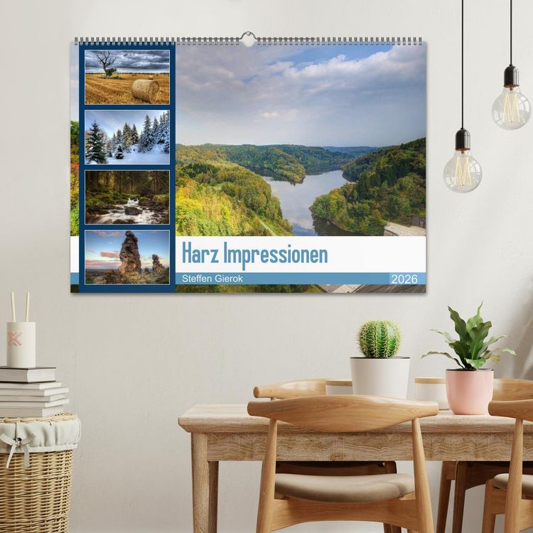 Produktbild: Harz Impressionen (Wandkalender 2026 DIN A2 quer), CALVENDO Monatskalender