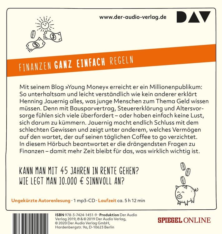 Produktbild: Young Money Guide: Richtig mit Geld umgehen und mehr vom Leben haben