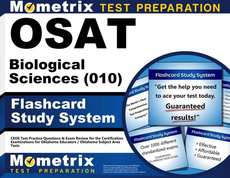 Produktbild: Osat Biological Sciences (010) Flashcard Study System