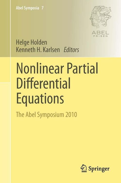 Produktbild: Nonlinear Partial Differential Equations