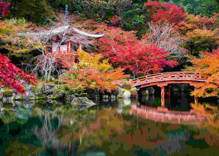 Produktbild: Erwachsenenpuzzle 1000 Teile - Daigo-ji, Kyoto, Japan