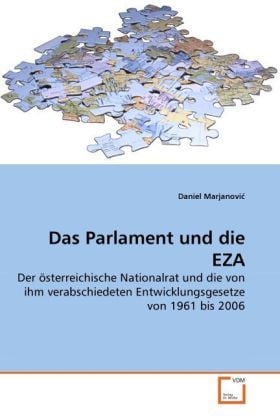 Produktbild: Marjanovic, D: Das Parlament und die EZA