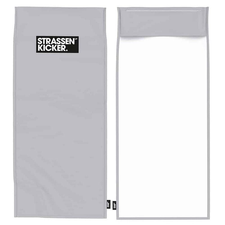 Produktbild: Herding STRASSENKICKER Sport- und Fitnesstuch Grau/Schwarz 50x110cm