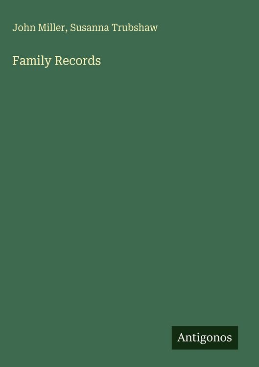 Produktbild: Family Records