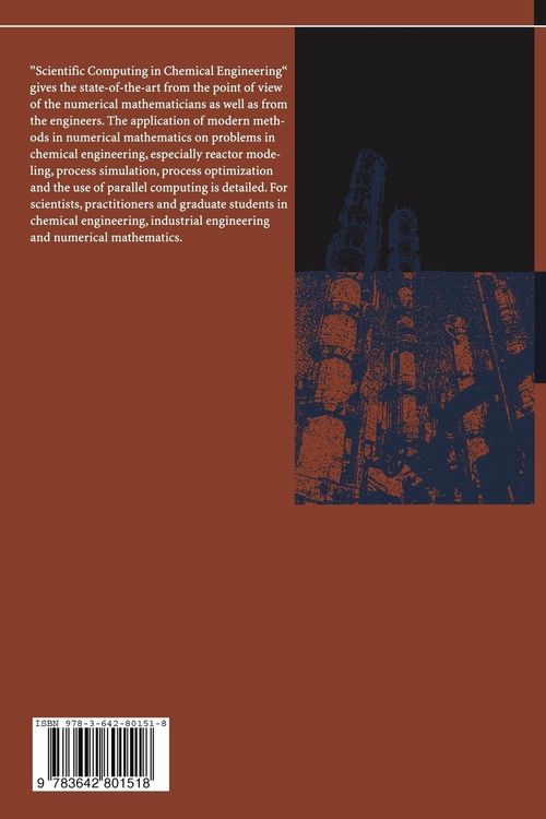 Produktbild: Scientific Computing in Chemical Engineering
