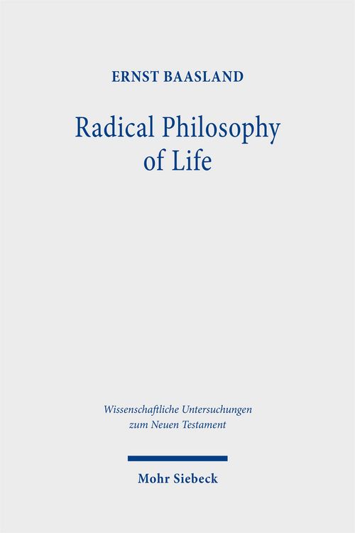 Produktbild: Radical Philosophy of Life