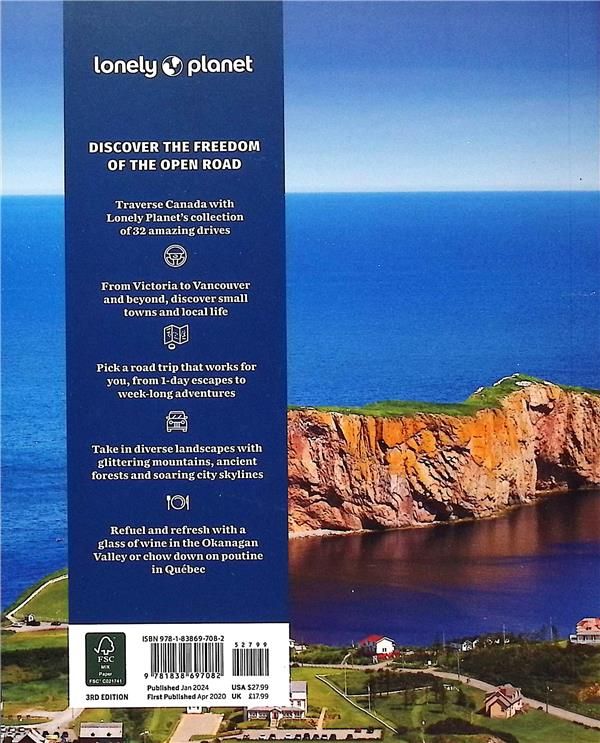 Produktbild: Lonely Planet Best Road Trips Canada