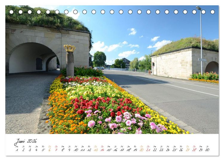 Produktbild: Saarlouis eine au&szlig;ergew&ouml;hnliche Stadt (Tischkalender 2026 DIN A5 quer), CALVENDO Monatskalender