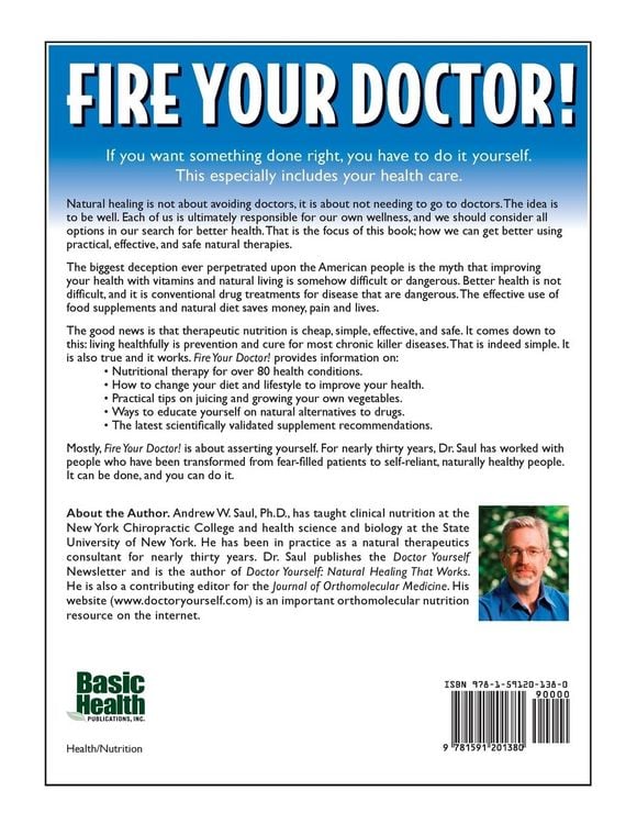 Produktbild: Fire Your Doctor!