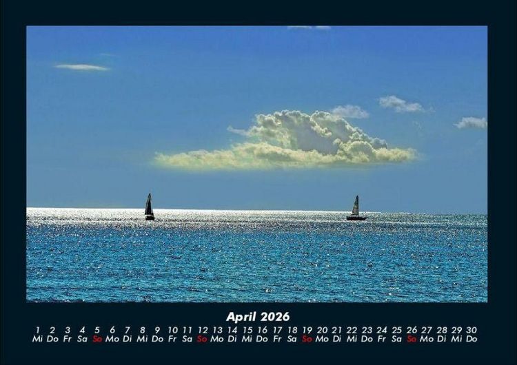 Produktbild: Sehnsucht nach Meer 2026 Fotokalender DIN A4