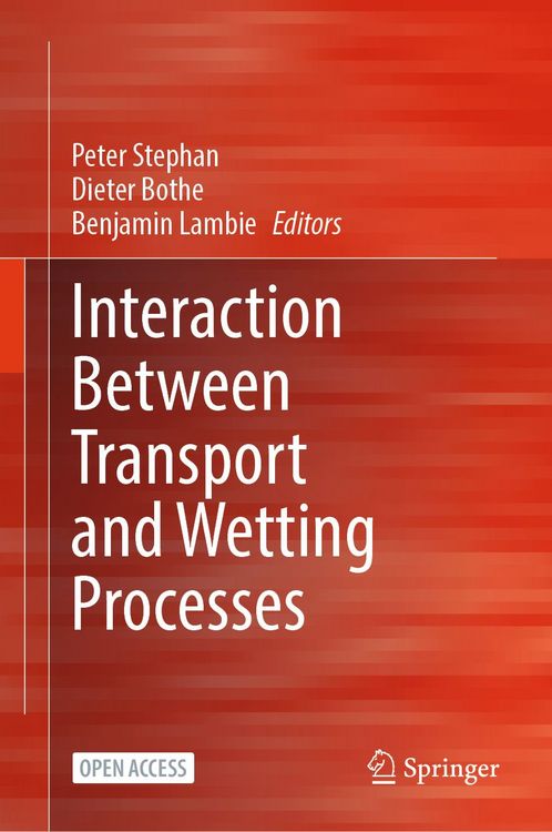 Produktbild: Interaction between Transport and Wetting Processes