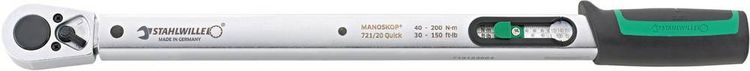 Produktbild: Stahlwille 721/20 QUICK 50204020 Drehmomentschl&uuml;ssel 40 - 200 Nm