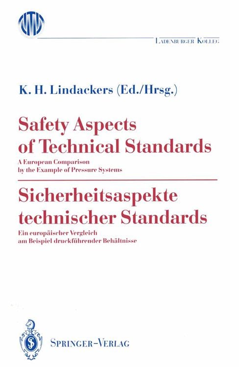 Produktbild: Safety Aspects of Technical Standards / Sicherheitsaspekte technischer Standards