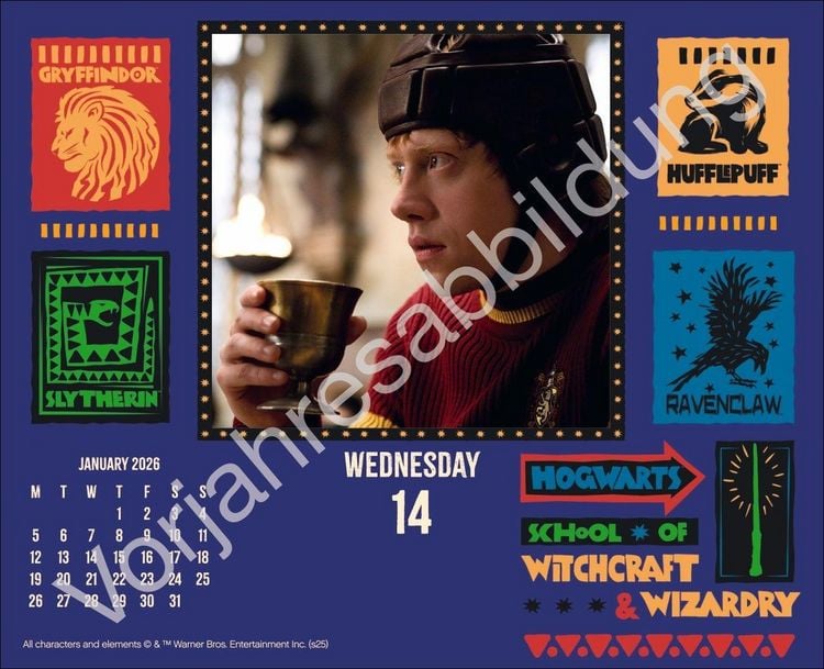Produktbild: Harry Potter Tagesabrei&szlig;kalender 2027