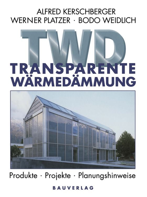 Produktbild: Transparente Wärmedämmung