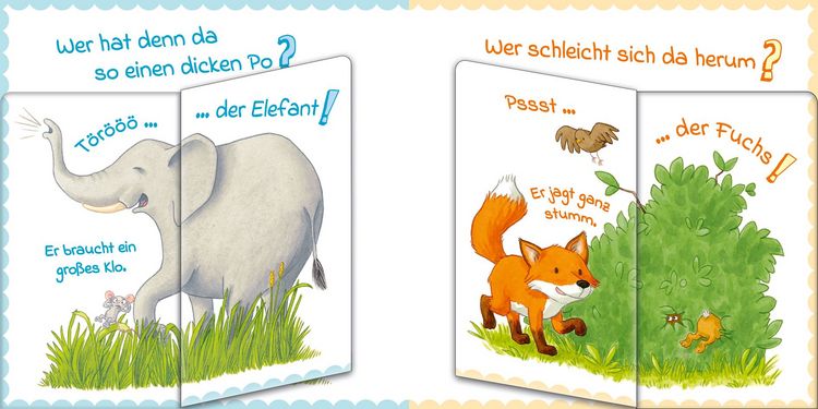 Produktbild: Halloo! Welchem Tier geh&ouml;rt der Popo hier?