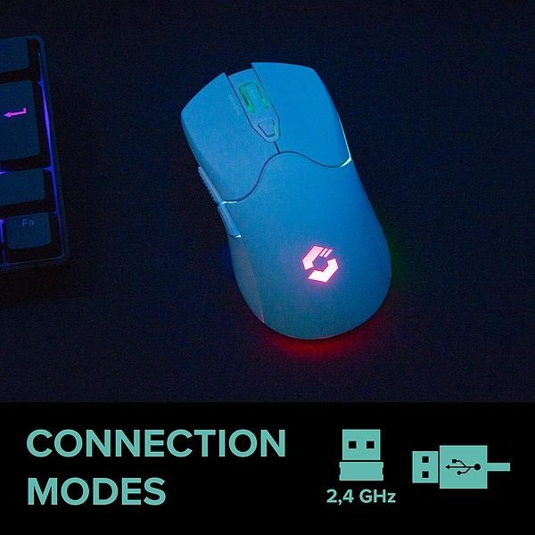 Produktbild: SPEEDLINK VELOX Rechargeable RGB Gaming Mouse - Wireless, white