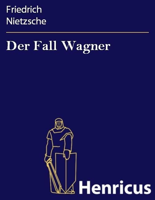 Produktbild: Der Fall Wagner