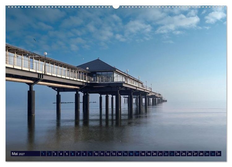 Produktbild: Ostseetr&auml;ume (hochwertiger Premium Wandkalender 2027 DIN A2 quer), Kunstdruck in Hochglanz