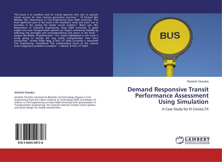 Produktbild: Demand Responsive Transit Performance Assessment Using Simulation