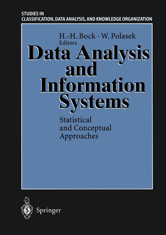 Produktbild: Data Analysis and Information Systems