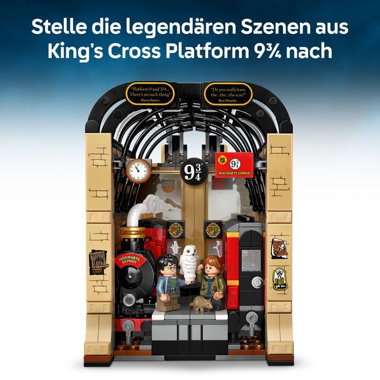 Produktbild: LEGO Harry Potter Buchst&uuml;tze: Hogwarts Express - Spielzeug Zug - 76450