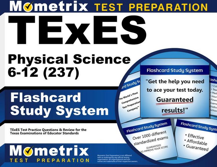 Produktbild: TExES Physical Science 6-12 (237) Flashcard Study System