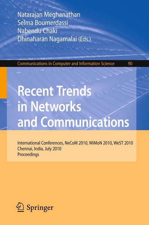 Produktbild: Recent Trends in Networks and Communications