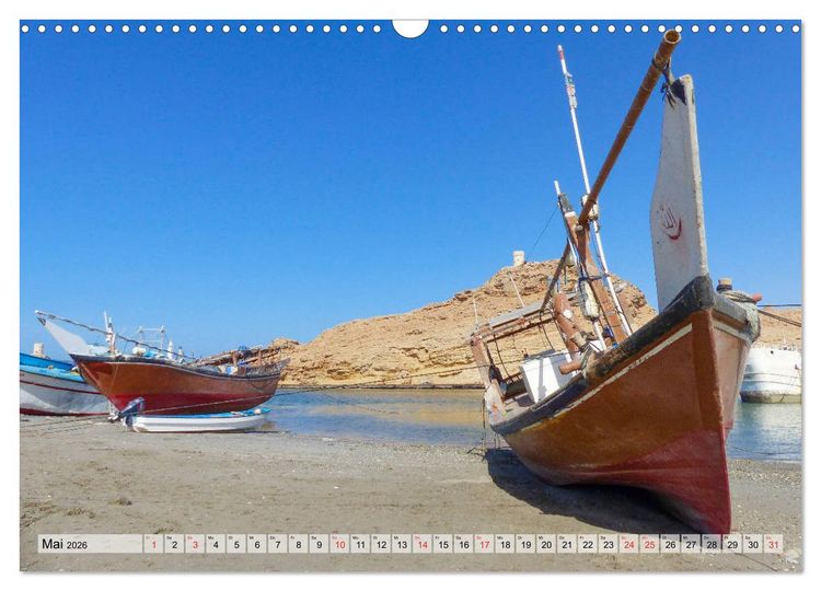 Produktbild: Oman - Impressionen (Wandkalender 2026 DIN A3 quer), CALVENDO Monatskalender