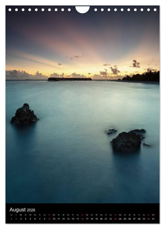 Produktbild: LANDSCHAFT AM WASSER (Wandkalender 2026 DIN A4 hoch), CALVENDO Monatskalender