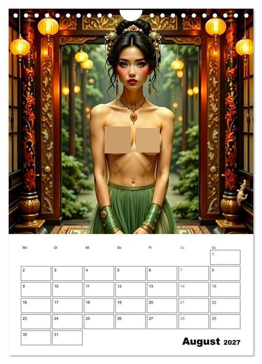 Produktbild: T&ouml;chter der alten G&ouml;tter (Wandkalender 2027 DIN A4 hoch), CALVENDO Monatskalender