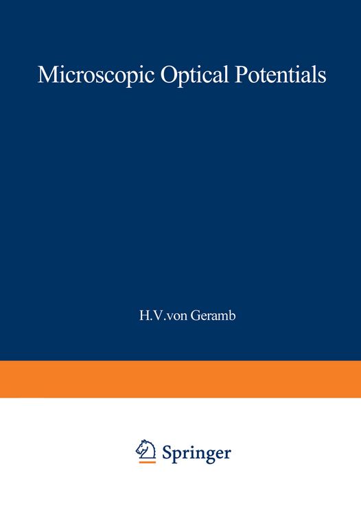 Produktbild: Microscopic Optical Potentials