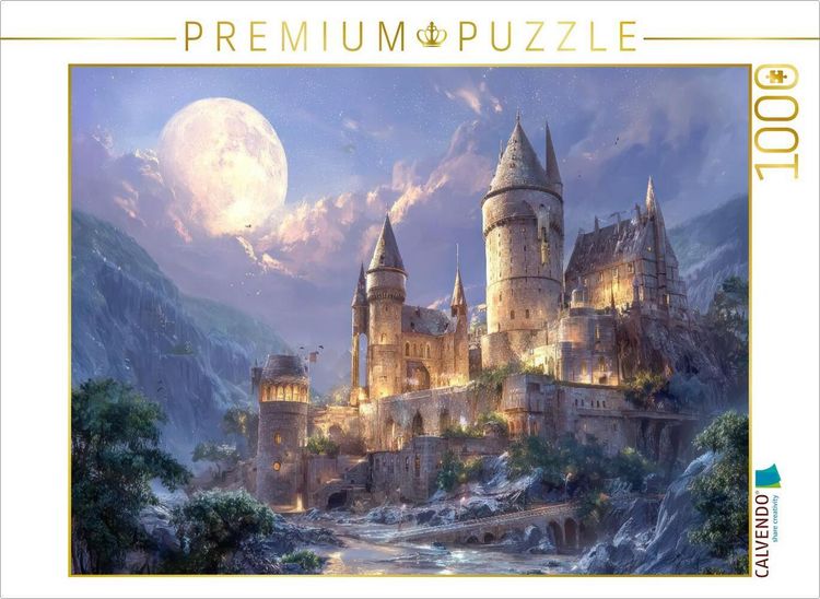 Produktbild: CALVENDO Puzzle Dunkle Akademie | 1000 Teile Lege-Gr&ouml;&szlig;e 64x48cm Foto-Puzzle f&uuml;r gl&uuml;ckliche Stunden