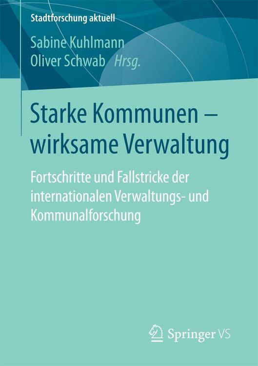 Produktbild: Starke Kommunen - wirksame Verwaltung