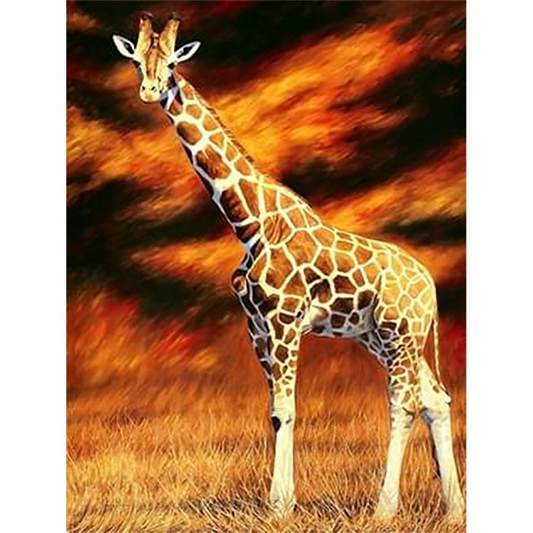 Produktbild: PRACHT Diamond Painting Giraffe 40x30cm