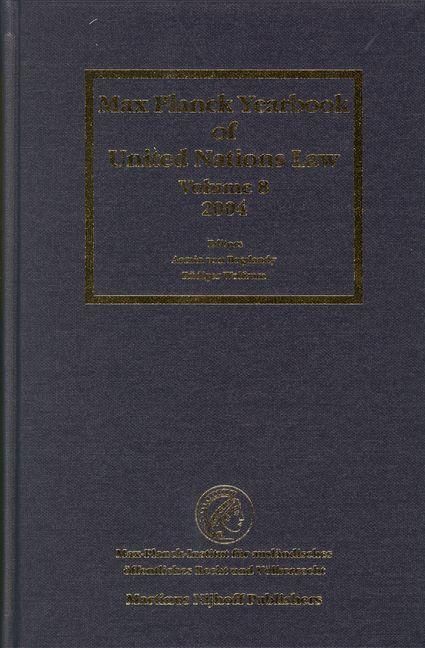 Produktbild: Max Planck Yearbook of United Nations Law, Volume 8 (2004)