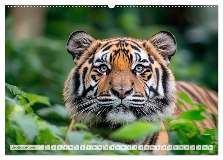 Produktbild: Bedrohte Tierwelt SCHATTEN DES VERSCHWINDENS (Wandkalender 2026 DIN A2 quer), CALVENDO Monatskalender