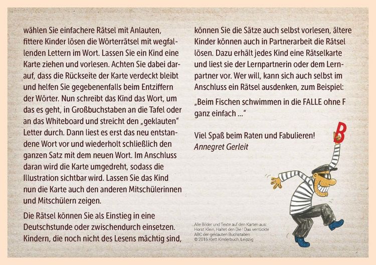 Haltet den Die ! Das verrückte ABC mit 26 geklauten Buchstaben