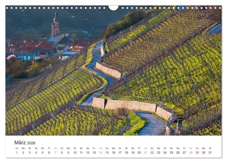Produktbild: Malerisches Mainfranken (Wandkalender 2026 DIN A3 quer), CALVENDO Monatskalender