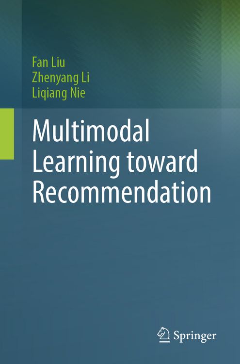 Produktbild: Multimodal Learning toward Recommendation