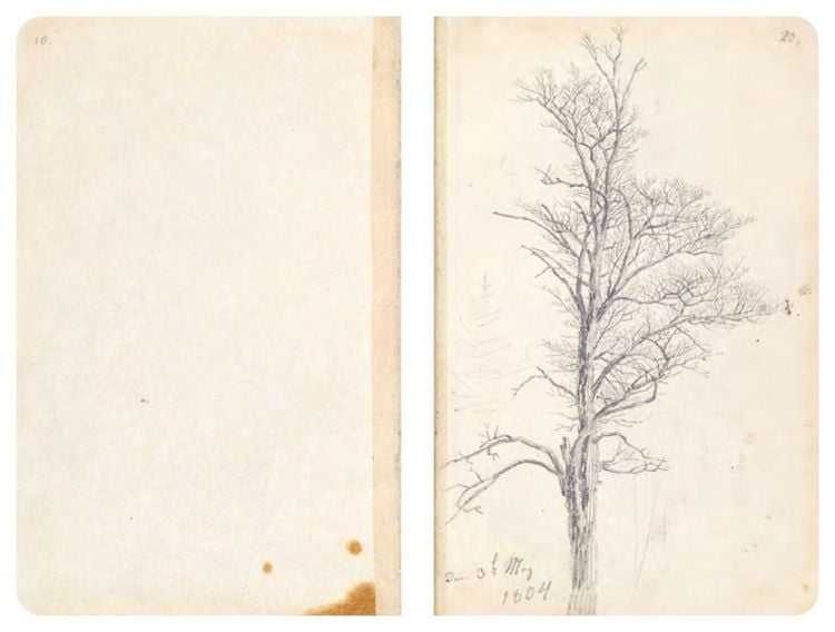 Produktbild: Caspar David Friedrich. Karlsruher Skizzenbuch