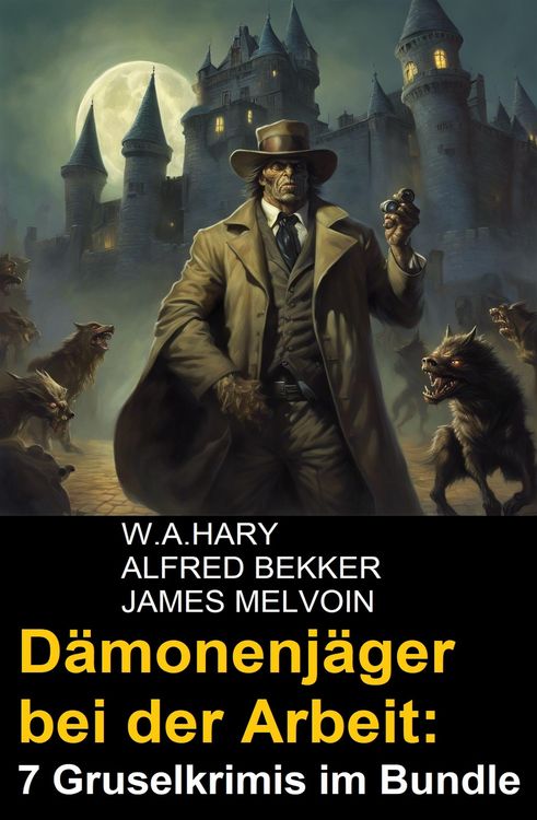 Produktbild: D&auml;monenj&auml;ger bei der Arbeit: 7 Gruselkrimis im Bundle