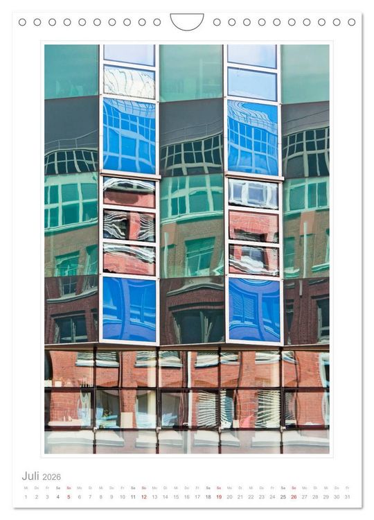 Produktbild: Spiegelungen in der Architektur (Wandkalender 2026 DIN A4 hoch), CALVENDO Monatskalender