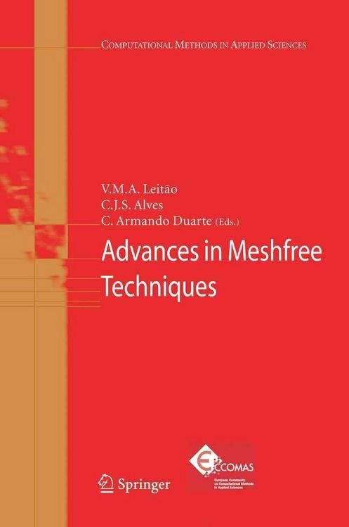 Produktbild: Advances in Meshfree Techniques