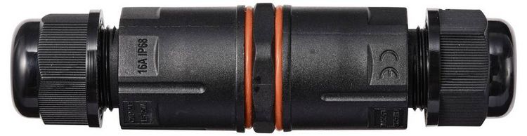 Produktbild: Sygonix SY-6748354 Kabelverbinder mit Steckklemmen, witterungsbest&auml;ndig (&Oslash; x L) 28 mm x 112 mm 1 St.