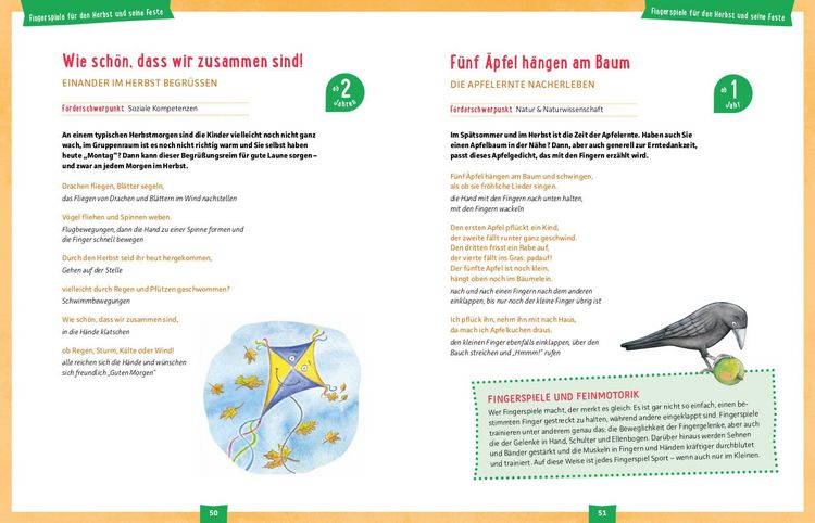 Produktbild: Die allersch&ouml;nsten Fingerspiele f&uuml;r das ganze Jahr