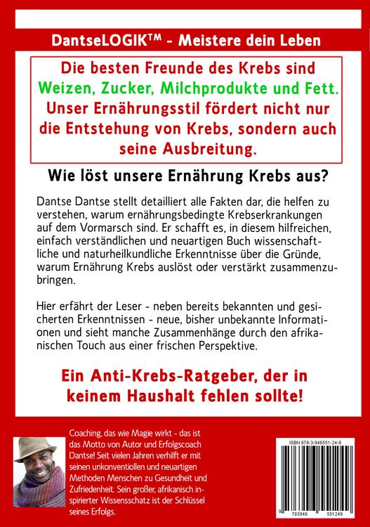 Produktbild: KREBS mag Weizen, liebt Zucker und knutscht Milch: Wie Ern&auml;hrung Krebs ausl&ouml;st