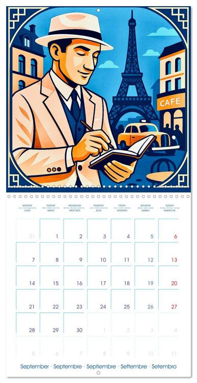 Produktbild: George Gershwin (Wall Calendar 2026 12 &times; 12 Inch) CALVENDO 12 Month Wall Calendar