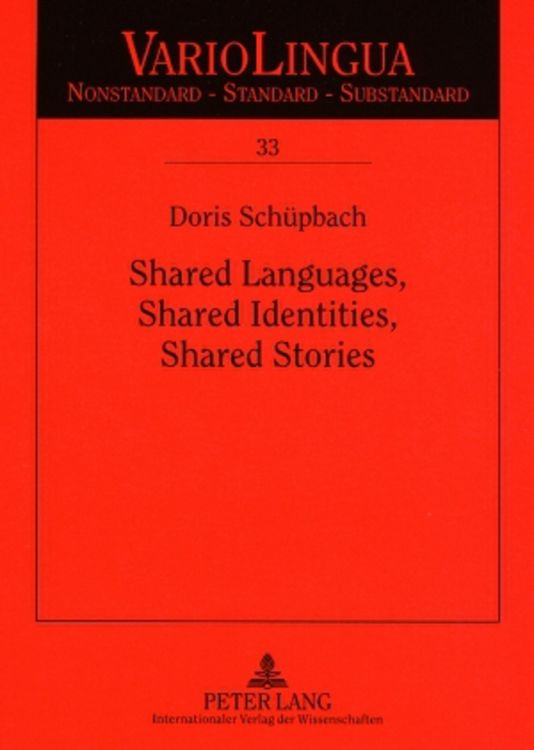 Produktbild: Shared Languages, Shared Identities, Shared Stories