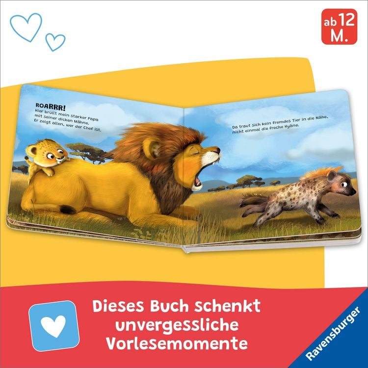 Produktbild: "Hallo, hier bin ich!", ruft der kleine L&ouml;we - Erste Vorlesegeschichte f&uuml;r Kinder ab 1 Jahr